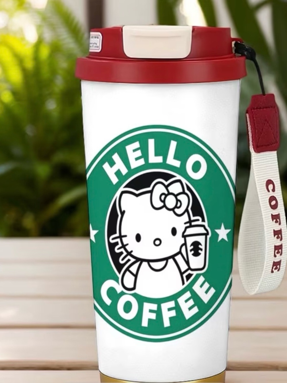 HELLI KITTY! Red 18ozTumbler